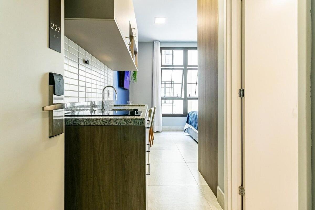 Novo E Rustico Studio No Centro-Sp/Metro Luz Daire Sao Paulo Dış mekan fotoğraf